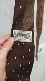 Corbata de seda vintage ferrari