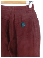 pantalón Moschino granate talla 27 o talla 36