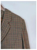 Americana cuadros marrón Luisa Spagnoli talla xl