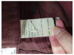 pantalón Moschino granate talla 27 o talla 36