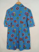 camisa flores cuadros tgl 36 vintage