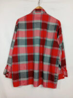 camisa cacharel cuadros rojo talla L