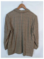 Americana cuadros marrón Luisa Spagnoli talla xl