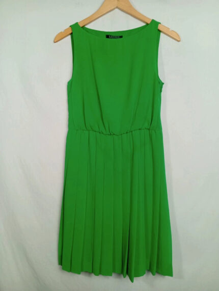 vestido verde Ralph Lauren talla s fiesta coctel