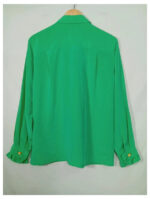 camisa verde volante Mario rosella talla 40 chorreras 70s 60s 80s vintage