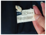 pantalón Armani azul talla w34 y talla 42