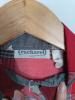 camisa cacharel cuadros rojo talla L