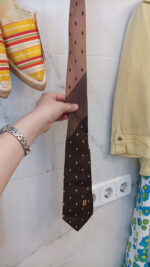 Corbata de seda vintage ferrari