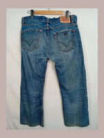 levis azul 506 w36 l34 talla 46 pantalones vaqueros distressed