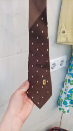 Corbata de seda vintage ferrari