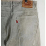 levis gris claro w33 l32 pantalones vaqueros talla 42