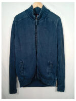 cardigan kappa azul marino con forro borrego por dentro talla M