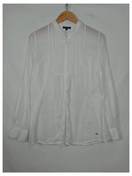 camisa blanca Tommy Hilfiger talla L o 12
