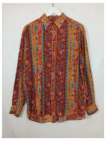 camisa stefanel estampada talla s