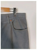 Levis 615 02 gris W38 L34 vintage, años 70s, etiqueta naranja. talla 44