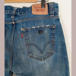 levis azul 506 w36 l34 talla 46 pantalones vaqueros distressed