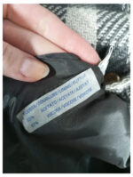 americana luisa spagnoli cuadros gris talla 42 o XL