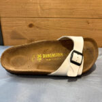 Birkenstock sandalias blancas talla 36