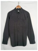 camisa Armani gris topos negros talla 41/16 o L