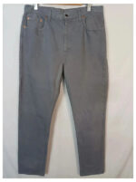 Levis 615 02 gris W38 L34 vintage, años 70s, etiqueta naranja. talla 44