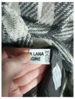 americana luisa spagnoli cuadros gris talla 42 o XL