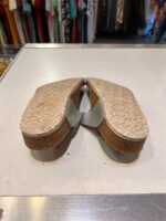Sandalias birkenstock plateadas talla 34