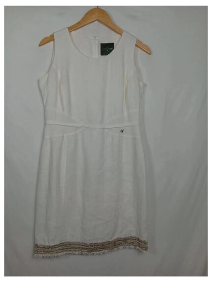 vestido blanca Robert verino talla 40