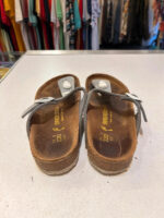 Sandalias birkenstock plateadas talla 34