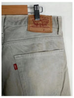 levis gris claro w33 l32 pantalones vaqueros talla 42