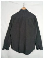 camisa Armani gris topos negros talla 41/16 o L