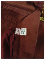 pantalón Moschino granate talla 27 o talla 36