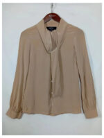 camisa marrón o beige claro Gucci talla 36