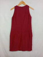 vestido granate gianfranco ferre talla 38 o m