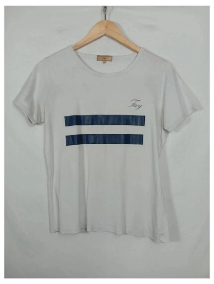 camiseta blanca fay talla L