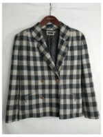 americana luisa spagnoli cuadros gris talla 42 o XL