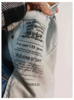 Levis 3753 azul W36 L34 talla 46 pantalones vaqueros