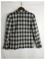 americana luisa spagnoli cuadros gris talla 42 o XL