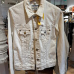 True religión vaquera blanca talla s