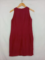 vestido granate gianfranco ferre talla 38 o m