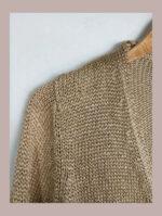 jersey dorado luisa spagnoli talla m/s lurex
