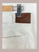 pantalón Burberry blanco talla w34 o talla 44