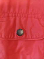 Barbour chaqueta roja talla 46 Metallic amelia
