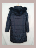 abrigo largo Barbour acolchado azul marino talla 42