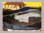 Bolso de piel Prada, azul.