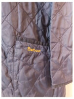 Barbour acolchada azul cuello de pana talla L modelo liddesdale