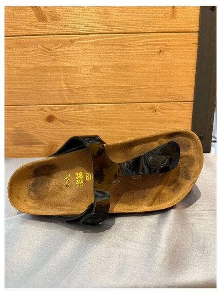 Birkenstock sandalias negras talla 38