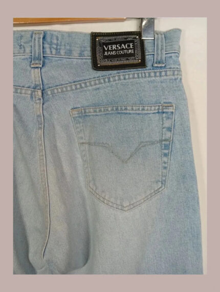 vaquero Versace azul talla 42 vintage en perfecto estado