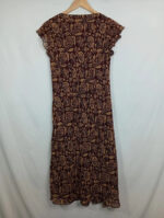 vestido Elena miro marrón flores talla m
