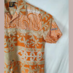 camisa naranja vintage hawaiana brunotti talla xl Talla XL