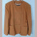 Chaqueta Escada naranja de lana talla 42